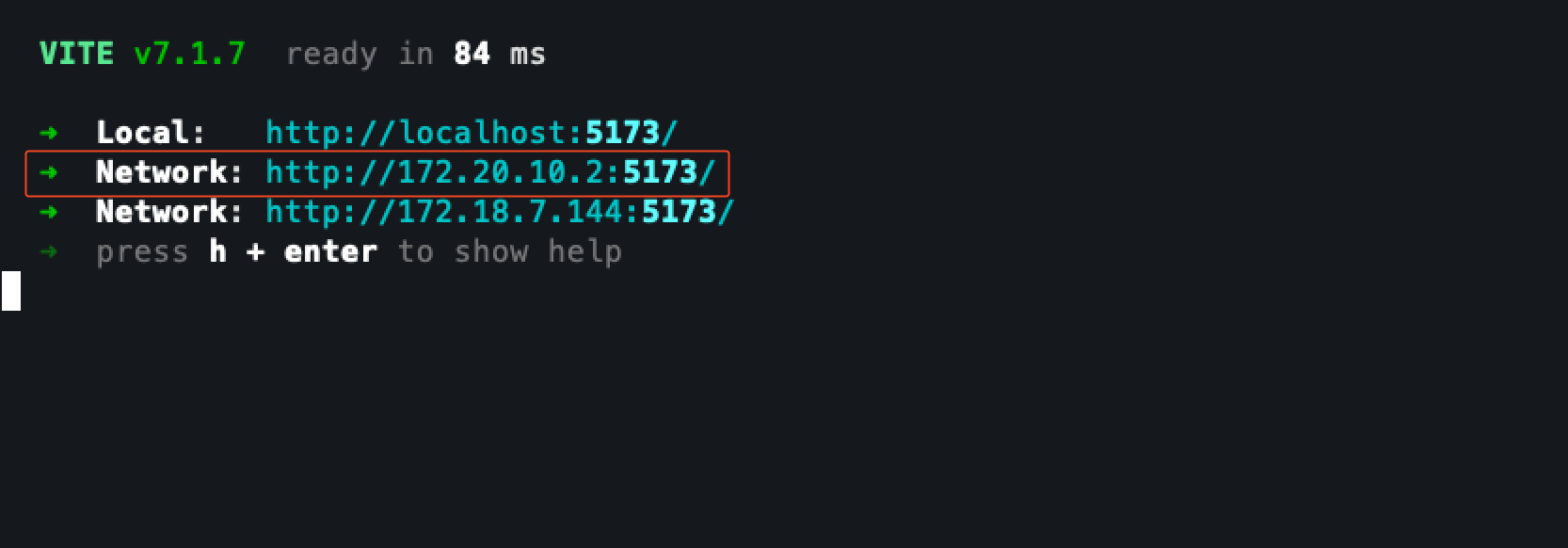 Frontend Dev Server